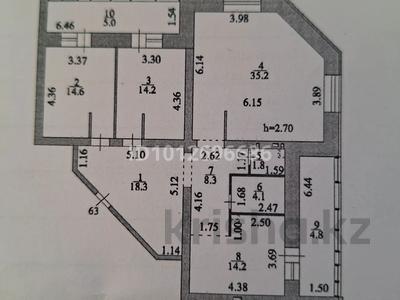 3-комнатная квартира · 120.5 м² · 4/12 этаж, Алихан Бокейхан 28/2 за 60 млн ₸ в Астане, Есильский р-н