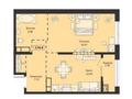 2-комнатная квартира · 50.8 м² · 3/6 этаж, Халиулина 140/5 за 38 млн ₸ в Алматы, Медеуский р-н — фото 2