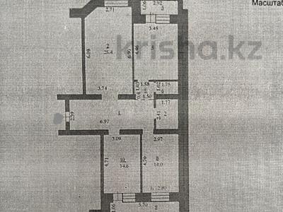3-комнатная квартира · 99 м² · 3/9 этаж, мкр. Алтын орда, Мангилик Ел за 43 млн ₸ в Актобе