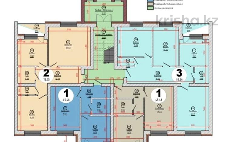 3-комнатная квартира · 89 м² · 4/5 этаж, мкр. Зачаганск пгт 2 за 17.8 млн ₸ в Уральске — фото 2