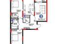 3-комнатная квартира · 92.2 м² · 6/14 этаж, Турар Рыскулов 18/1 за 60 млн ₸ в Астане, Есильский р-н — фото 2