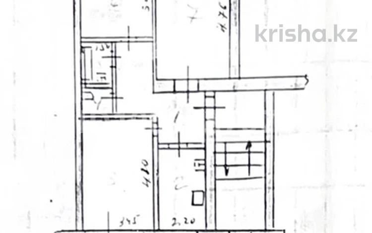 3-бөлмелі пәтер · 70 м² · 5/5 қабат, Пр.Абая 12 — Почта,Больница., бағасы: 15 млн ₸ в Хромтау — фото 17
