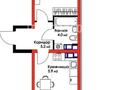 2-комнатная квартира, 47 м², 11/12 этаж, ​Туркия 1280/2 за 18.9 млн 〒 в Шымкенте, Туран р-н