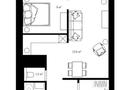 2-комнатная квартира · 45.62 м² · 5/8 этаж, 39-й мкр 14 — Президентский парк, БС арена, 33 школа, садик, гипермаркет Дина за 15 млн ₸ в Актау — фото 2