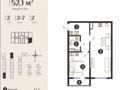 2-бөлмелі пәтер · 52.1 м² · 6/7 қабат, СТ Монтажник, Естай 39/3, бағасы: 23 млн ₸ в 