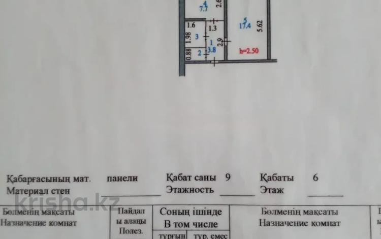 1-комнатная квартира, 35 м², 6/9 этаж, Хименко 9 — Шухова