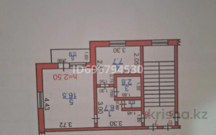 1-комнатная квартира, 35.5 м², 2/2 этаж, Жамбыла 8 — Школа, детский сад, супермаркет, больница за 6 млн 〒 в  — фото 2