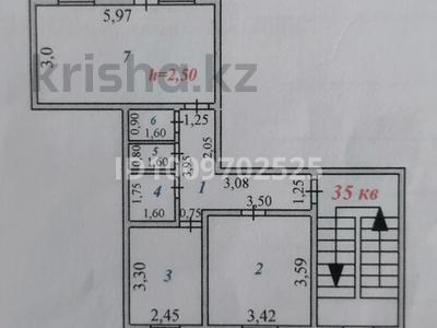 2-бөлмелі пәтер · 57.3 м² · 4/5 қабат, 3 6, бағасы: 6 млн ₸ в Жанатасе