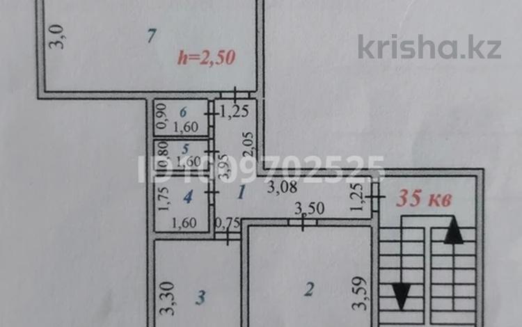 2-комнатная квартира · 57.3 м² · 4/5 этаж, 3 6 за 6 млн ₸ в Жанатасе — фото 2