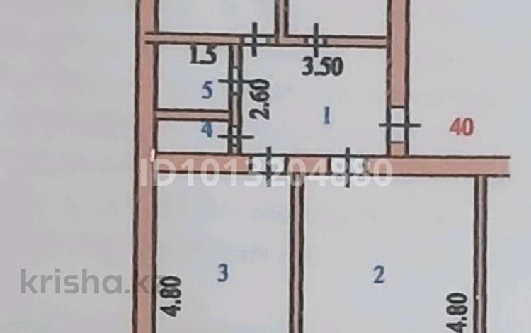 3-комнатная квартира · 62 м² · 5/5 этаж, Астана 40 за 26 млн ₸ в Петропавловске — фото 2