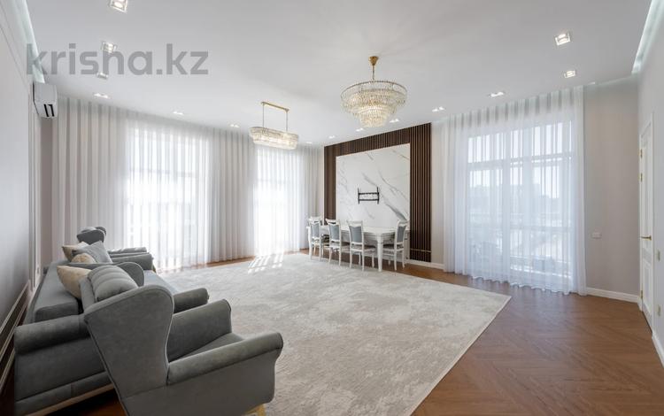 4-комнатная квартира · 155 м² · 3/9 этаж, Касым Аманжолов 20 за 140 млн ₸ в Астане, Сарайшык р-н — фото 4