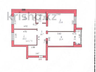 3-комнатная квартира · 98 м² · 2/5 этаж, мкр. Алтын орда 49р за 25 млн 〒 в Актобе