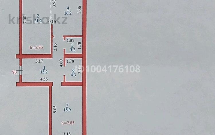 2-комнатная квартира · 76 м² · 3/6 этаж, мкр. Алтын орда 48 Г корпус2 — Сафина 3 этаж можно в кредит торг есть за 22.8 млн ₸ в Актобе — фото 2