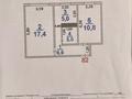 2-комнатная квартира · 43 м² · 1/5 этаж, Туркестанская 2/6 за ~ 17.2 млн ₸ в Шымкенте, Аль-Фарабийский р-н — фото 15