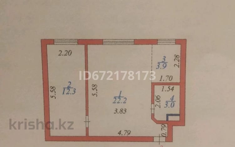 2-комнатная квартира, 41.4 м², 2/5 этаж, Иманова 36 — Бейсекбаева за 16 млн 〒 в Астане, р-н Байконур — фото 7