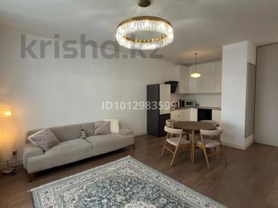 2-бөлмелі пәтер · 55 м² · 16/16 қабат, Гагарина 233, бағасы: 73 млн ₸ в Алматы, Бостандыкский р-н