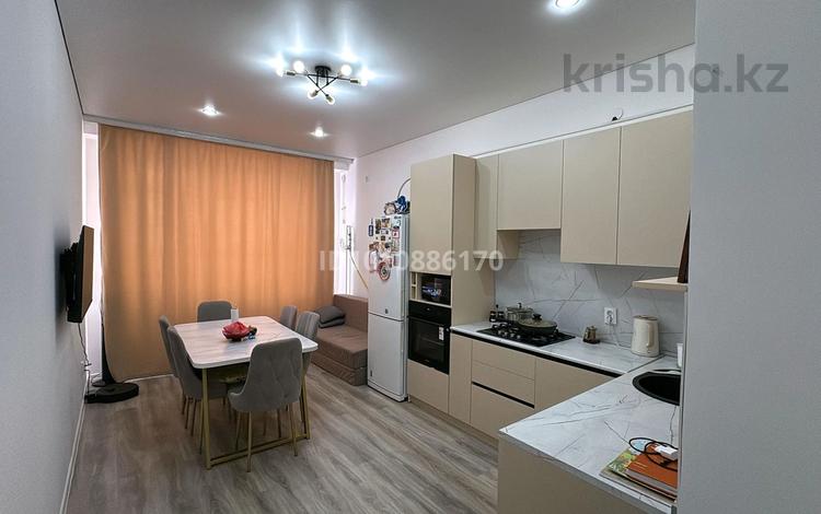 3-комнатная квартира · 82 м² · 9/9 этаж, Проспект Абая, блок Б 123 за 46 млн ₸ в Костанае — фото 2
