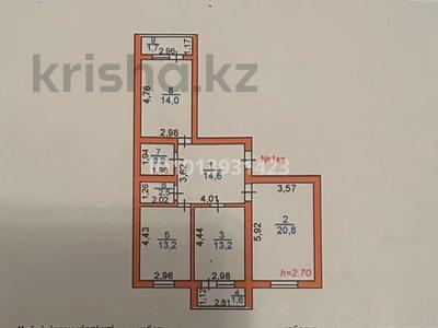 3-комнатная квартира · 85.5 м² · 1/5 этаж, АДЦ 11 за 32 млн ₸ в Туркестане