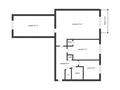 3-комнатная квартира · 57.9 м² · 5/5 этаж, елемесова 47 за 14.5 млн ₸ в Кокшетау — фото 3