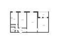 3-бөлмелі пәтер · 57.8 м² · 2/9 қабат, Машхур Жусупа 25, бағасы: 24.5 млн ₸ в Павлодаре — фото 26