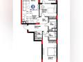 3-комнатная квартира · 82 м² · 3/9 этаж, Е-899 3 за 64 млн 〒 в Астане, Нура р-н