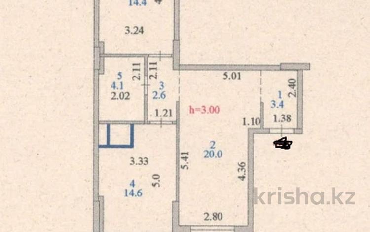 2-комнатная квартира, 61 м², 9/14 этаж, Асфендиярова за 27.5 млн 〒 в Астане, Нура р-н — фото 13