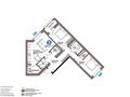 3-бөлмелі пәтер · 83.27 м² · 4/9 қабат, Магжана Жумабаева 38, бағасы: 51 млн ₸ в Астане, Сарайшык р-н — фото 3