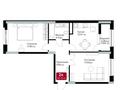 2-бөлмелі пәтер · 63.1 м² · 6/14 қабат, Е-36 2, 4, 5, 9, 11, бағасы: 36.5 млн ₸ в Астане, Нура р-н