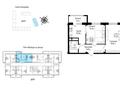 2-бөлмелі пәтер · 60 м² · 6/7 қабат, Ыкылас Дукенулы 31/5, бағасы: 27 млн ₸ в Астане, Сарыарка р-н