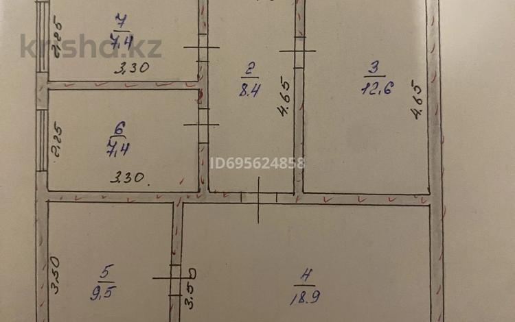 Отдельный дом • 5 комнат • 100 м² • 5 сот., мкр Алгабас, Зулпыкар 24 — Возле школы 185 за 60 млн 〒 в Алматы, Алатауский р-н — фото 2