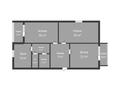 3-бөлмелі пәтер · 87.9 м² · 2/5 қабат, Г. Каирбекова 369/1, бағасы: 39 млн ₸ в Костанае — фото 2