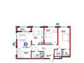 3-бөлмелі пәтер · 117.8 м² · 8/20 қабат, Кайым Мухамедханов 6/1, бағасы: 110 млн ₸ в Астане, Нура р-н — фото 10