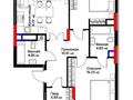 3-бөлмелі пәтер · 78.14 м² · 9/12 қабат, Турар Рыскулов 18, бағасы: 57.5 млн ₸ в Астане, Есильский р-н