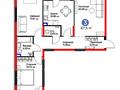 3-комнатная квартира · 85 м² · 2/6 этаж, Ғажайып ш.а. 33к1 за ~ 62 млн ₸ в Алматы, Алатауский р-н
