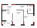 2-бөлмелі пәтер · 57.94 м², Шамши Калдаяков 10, бағасы: ~ 49.2 млн ₸ в Астане, Сарайшык р-н — фото 3
