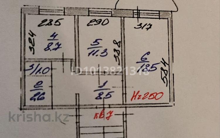 2-бөлмелі пәтер · 50 м² · 2/4 қабат, Ломоносова 24 а 24 — Ветклиника шанс, бағасы: 12 млн ₸ в Экибастузе — фото 2