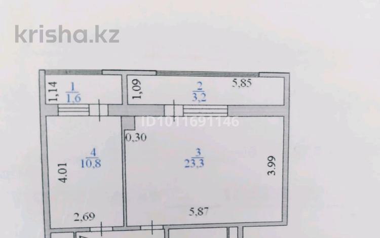 1-бөлмелі пәтер · 47.8 м² · 9/10 қабат, проспект Абая — проспект Абая -Шокана Уалихана, бағасы: 30 млн ₸ в Астане, р-н Байконур — фото 4