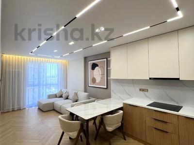 3-комнатная квартира · 75.3 м² · 7/14 этаж, Жандосова 94/8 блок 36 за 500 000 ₸ в Алматы, Бостандыкский р-н