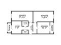 3-бөлмелі пәтер · 65.3 м² · 5/5 қабат, Садовая 27, бағасы: 23.5 млн ₸ в Костанае — фото 19
