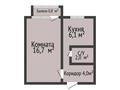 1-бөлмелі пәтер · 29.6 м² · 4 қабат, Чехова 125, бағасы: 15.5 млн ₸ в Костанае — фото 2