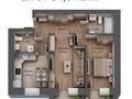 2-бөлмелі пәтер · 68.2 м² · 3/4 қабат, Қалалық аэропорт ш/а., Алтын-Арка 18, бағасы: 24 млн ₸ в Караганде, Казыбек би р-н — фото 5
