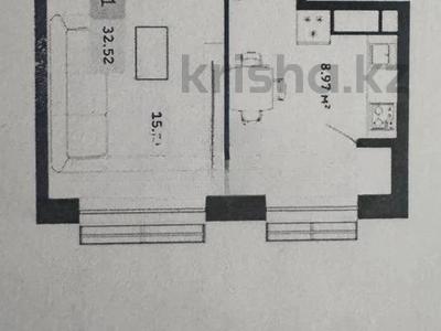 1-бөлмелі пәтер · 33 м² · 5/9 қабат, Туркестан, бағасы: 22 млн ₸ в Алматы, Турксибский р-н