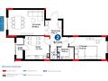 2-комнатная квартира · 67 м² · 7/12 этаж, Толе би 59 за 61.5 млн ₸ в Астане, Нура р-н — фото 7