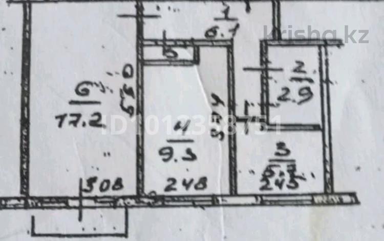 2-бөлмелі пәтер · 42.1 м² · 3/5 қабат, Просп. Абая 10/2, бағасы: 16 млн ₸ в Костанае — фото 2