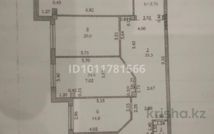 4-комнатная квартира · 163.8 м² · 3/5 этаж, Бокенбай батыр 153/6 — Бокенбай батыр за 49 млн ₸ в Актобе, мкр Авиагородок — фото 23
