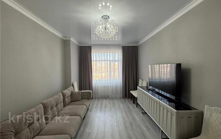 3-комнатная квартира · 87.8 м² · 5/6 этаж, мкр Юго-Восток, Орбита-1 за 64 млн ₸ в Караганде, Казыбек би р-н — фото 2
