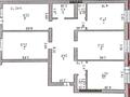4-бөлмелі пәтер · 134.8 м² · 7/9 қабат, Алтын орда ш/а., бағасы: ~ 39.1 млн ₸ в Актобе, мкр. Алтын орда — фото 2