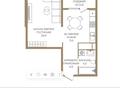 1-комнатная квартира · 42.7 м² · 2/9 этаж, Каныша Сатпаева за ~ 35.9 млн ₸ в Алматы, Бостандыкский р-н