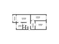 3-бөлмелі пәтер · 61.1 м² · 5/5 қабат, 50 лет Октября, бағасы: 12.5 млн ₸ в Рудном — фото 9