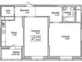 2-бөлмелі пәтер, 71.83 м², Мангилик Ел 62, бағасы: ~ 30.2 млн 〒 в Астане, Есильский р-н — фото 2